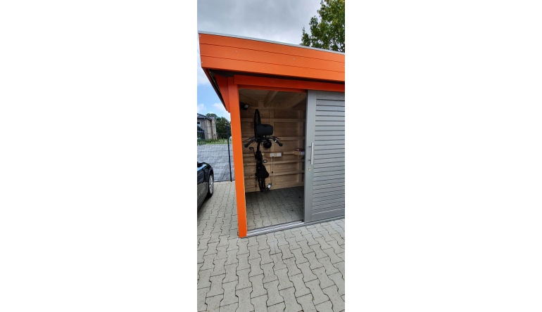 Marke: Bikeport: Spezieller Unterstand für das Zweirad sorgt für Diebstahl- und Wetterschutz, Bild 1 Rund ums Haus Bikeport: Spezieller Unterstand für das Zweirad sorgt für Diebstahl- und Wetterschutz - News, Bild 1