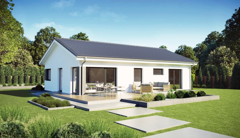 Rund ums Haus Bungalow als Fertighaus - die wichtigsten Vorteile auf einen Blick - News, Bild 1