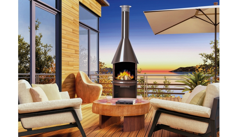 Rund ums Haus Design-Outdoorkamine vereinen Grillfunktion und Atmosphäre, Bild 1 Rund ums Haus Design-Outdoorkamine vereinen Grillfunktion und Atmosphäre - News, Bild 1