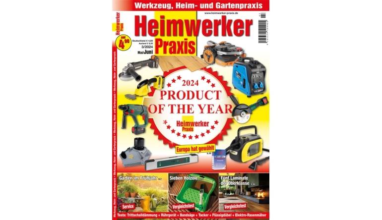 Marke: In der neuen „HEIMWERKER PRAXIS“: Geräte des Jahres - Holzöle und Laminate im Test, Bild 1 Rund ums Haus In der neuen „HEIMWERKER PRAXIS“: Geräte des Jahres - Holzöle und Laminate im Test - News, Bild 1