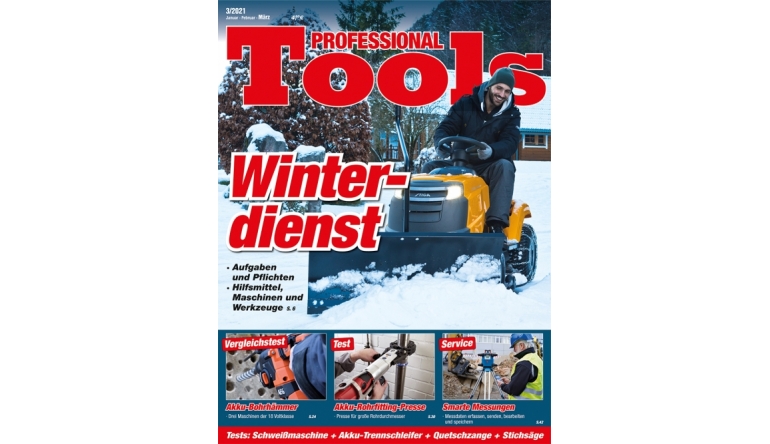 Rund ums Haus In der neuen „Professional Tools“: Smarte Messungen - Akku-Bohrhämmer - Winterdienst, Bild 1 Rund ums Haus In der neuen „Professional Tools“: Smarte Messungen - Akku-Bohrhämmer - Winterdienst - News, Bild 1