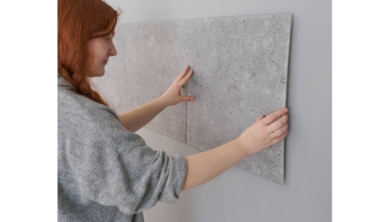 Marke: Kreative Wandverkleidung: Lässiger Beton-Look sorgt für das gewisse Etwas, Bild 1 Rund ums Haus Kreative Wandverkleidung: Lässiger Beton-Look sorgt für das gewisse Etwas - News, Bild 1