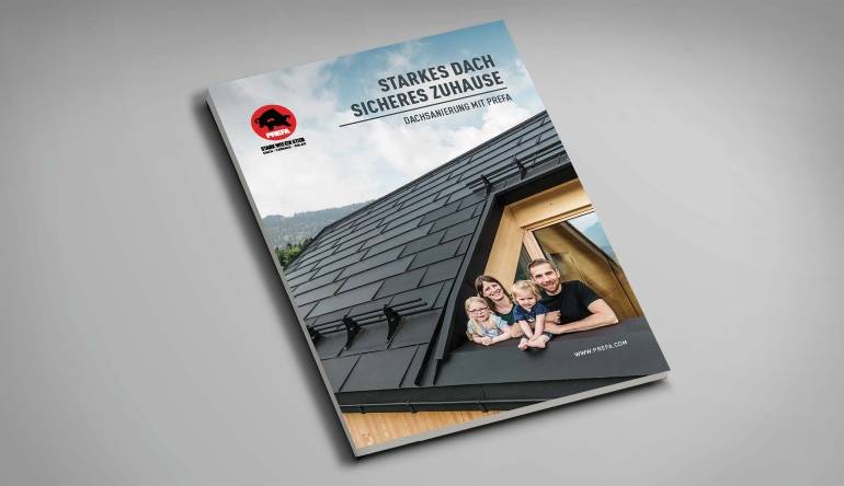 Marke: Neuer Prefa-Ratgeber informiert über alle Aspekte der Dachsanierung, Bild 1 Rund ums Haus Neuer Prefa-Ratgeber informiert über alle Aspekte der Dachsanierung - News, Bild 1