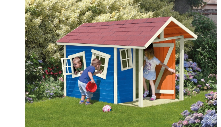 Rund ums Haus Online-Farbenplaner macht Lust auf kunterbunte Spielhäuser im eigenen Garten - News, Bild 1