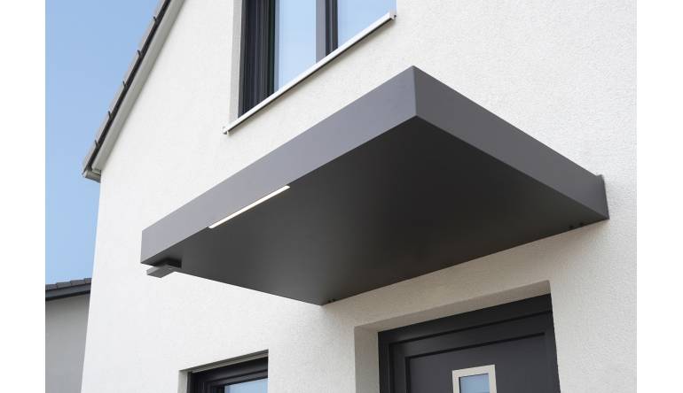Marke: Per Konfigurator ruck, zuck zum individuellen Haustürvordach, Bild 1 Rund ums Haus Per Konfigurator ruck, zuck zum individuellen Haustürvordach - News, Bild 1