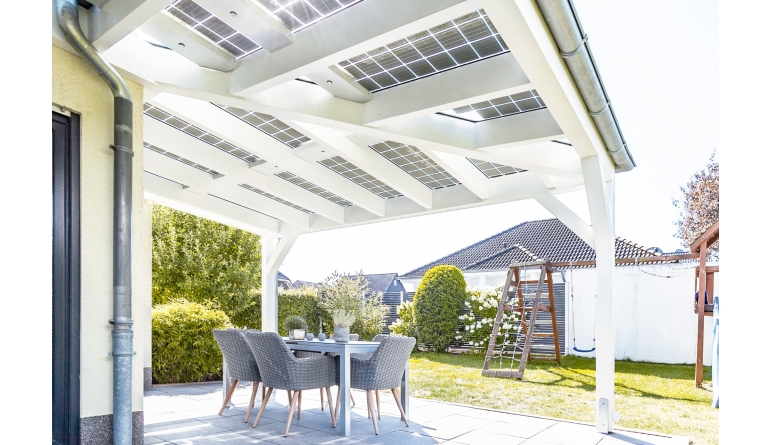 Rund ums Haus Solarterrassendächer helfen als Stromquelle beim Sparen - News, Bild 1