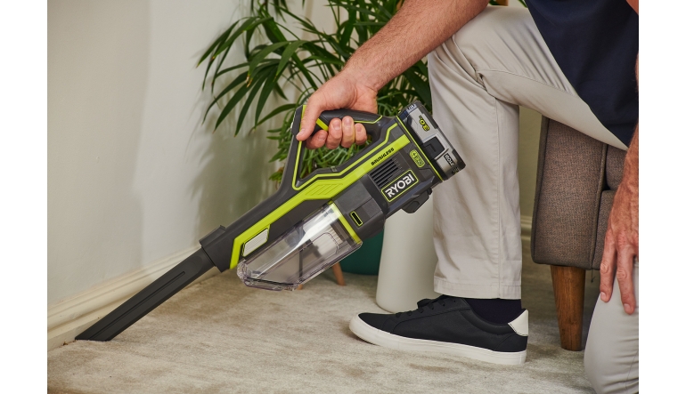 Ryobi Neuer 18 Volt Akku-Handstaubsauger von Ryobi, Bild 1 Rund ums Haus Neuer 18 Volt Akku-Handstaubsauger von Ryobi - News, Bild 1