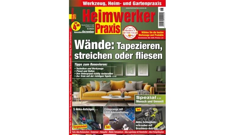 Marke: „HEIMWERKER PRAXIS“: 5 Akku-Astsägen - Mobiler Schraubstock - „Product of the Year“, Bild 1 Service „HEIMWERKER PRAXIS“: 5 Akku-Astsägen - Mobiler Schraubstock - „Product of the Year“ - News, Bild 1