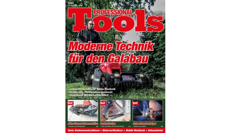 Service In der neuen „Professional Tools“: Moderne Technik für den Galabau - News, Bild 1