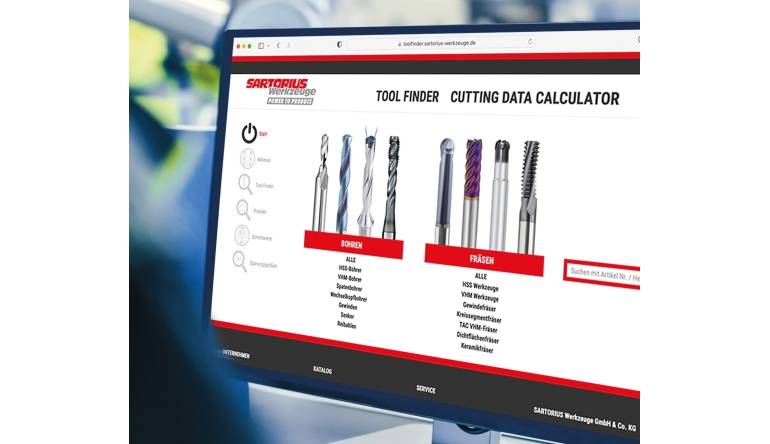 Marke: Neuer Online-Toolfinder von Sartorius erleichtert die Werkzeugsuche, Bild 1 Service Neuer Online-Toolfinder von Sartorius erleichtert die Werkzeugsuche - News, Bild 1