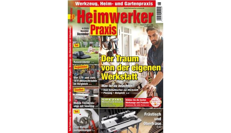 Marke: „Heimwerker Praxis“: So gelingt der Traum von der eigenen Werkstatt, Bild 1 Werkstatteinrichtung „Heimwerker Praxis“: So gelingt der Traum von der eigenen Werkstatt - News, Bild 1
