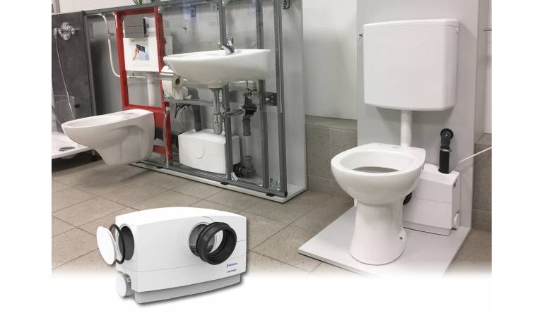 Zubehör Ist ein zusätzliches WC gewünscht? - Kleinhebeanlagen machen nachträgliche Bäder möglich, Bild 1 Zubehör Ist ein zusätzliches WC gewünscht? - Kleinhebeanlagen machen nachträgliche Bäder möglich - News, Bild 1