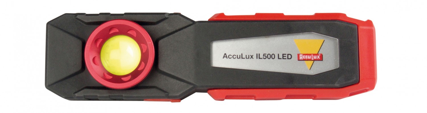 Eine LED-Lampe für die Arbeit: Acculux IL500 LED Art-Nr.: 491090, Bild 3 Gewerbliche Werkzeuge Acculux IL500 LED Art-Nr.: 491090 im Test, Bild 3