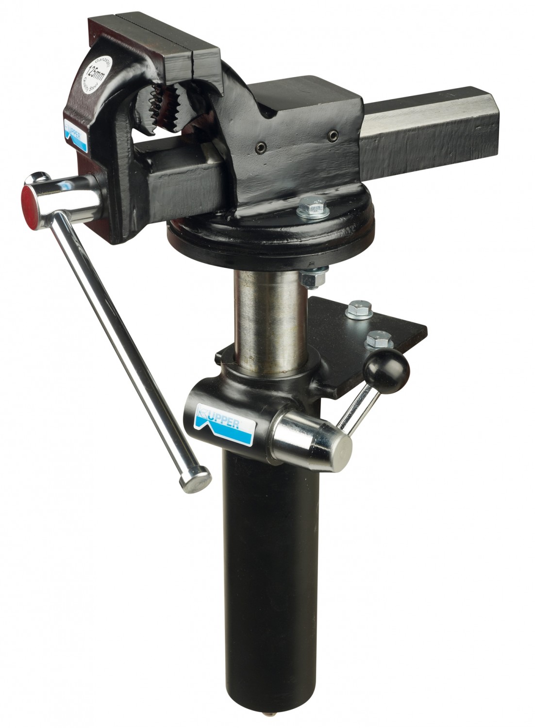 Serientest: Küpper Profi-Schraubstock 100 mm, Küpper Profi-Schraubstock 125 mm, Küpper Profi-Schraubstock 150 mm, Bild 3 Schraubstöcke Küpper Profi-Schraubstock 100 mm, Küpper Profi-Schraubstock 125 mm, Küpper Profi-Schraubstock 150 mm im Test , Bild 3