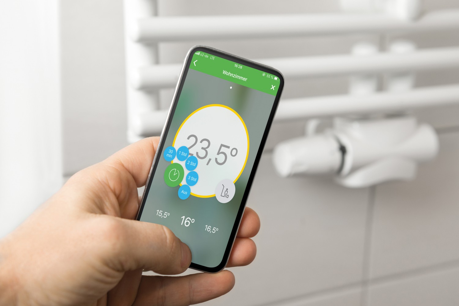 HOMEPILOT Heizungsregler smart Heizkörperthermostat, Weiß