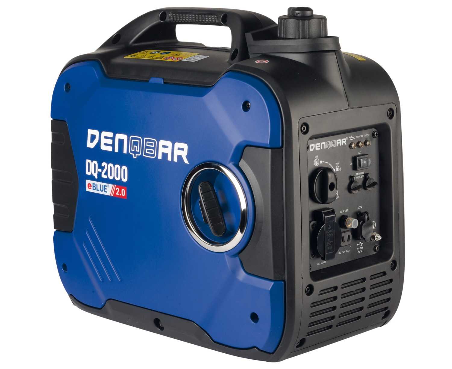 DENQBAR Inverter Stromerzeuger 2,0 kW Digitaler Generator 4Takt DQ