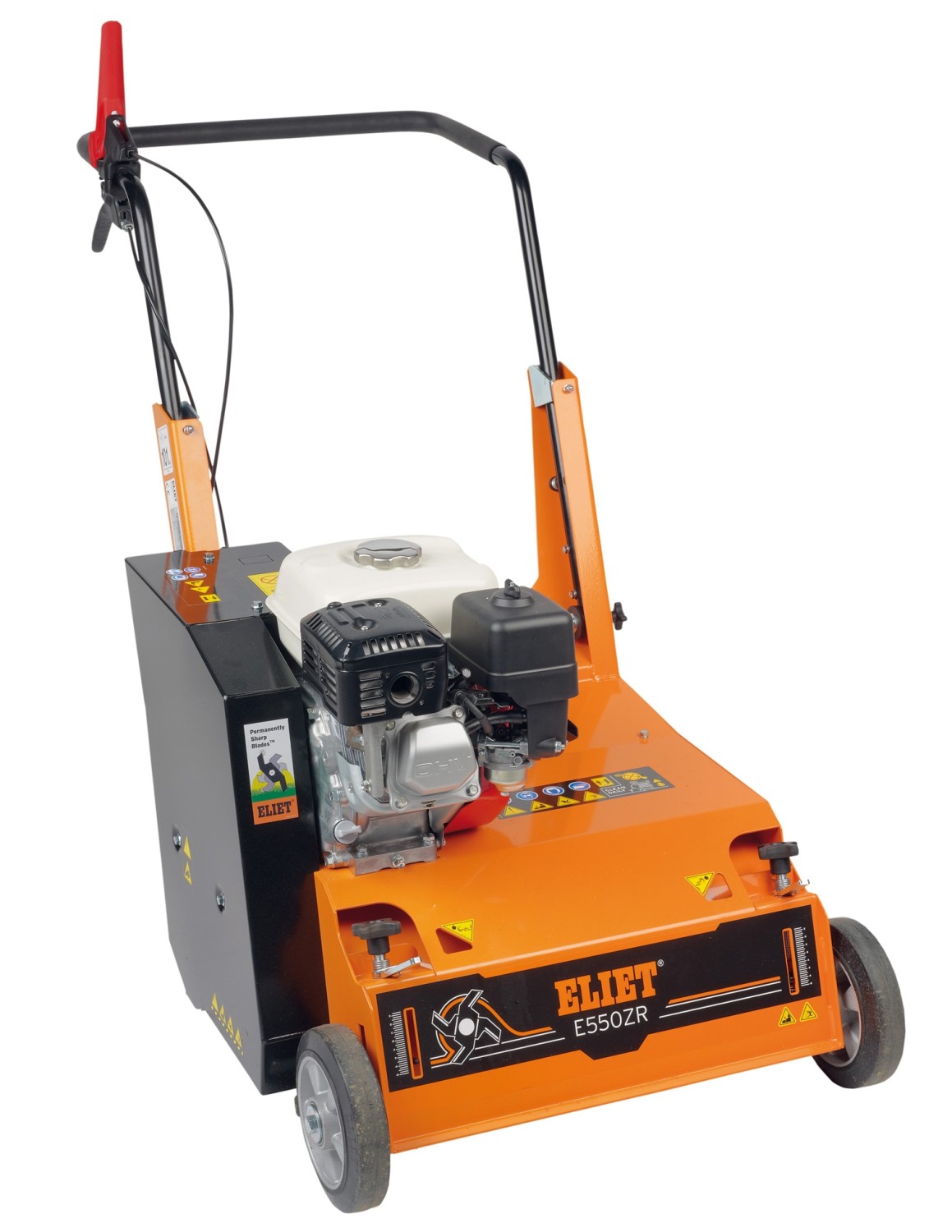 Selbstfahrer-Vertikutierer von Eliet: Eliet E550ZR DC, Bild 7 Gewerbliche Werkzeuge Eliet E550ZR DC im Test, Bild 7