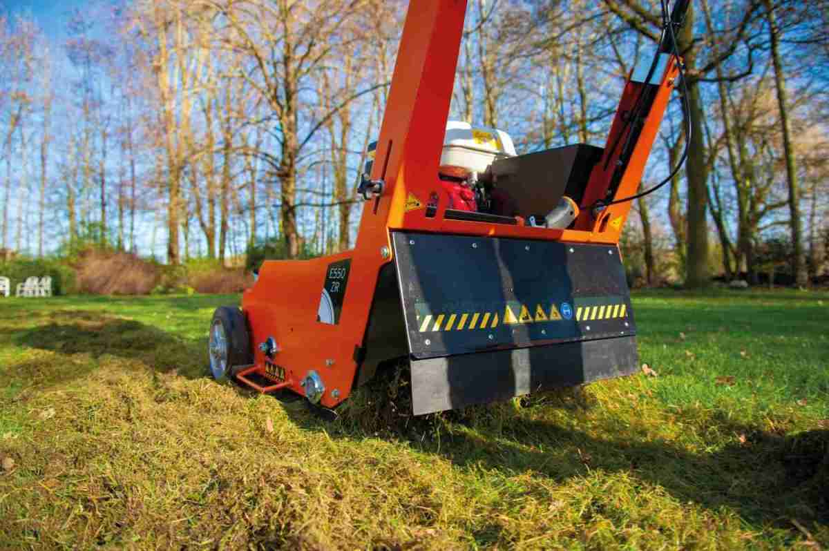 Selbstfahrer-Vertikutierer von Eliet: Eliet E550ZR DC, Bild 8 Gewerbliche Werkzeuge Eliet E550ZR DC im Test, Bild 8