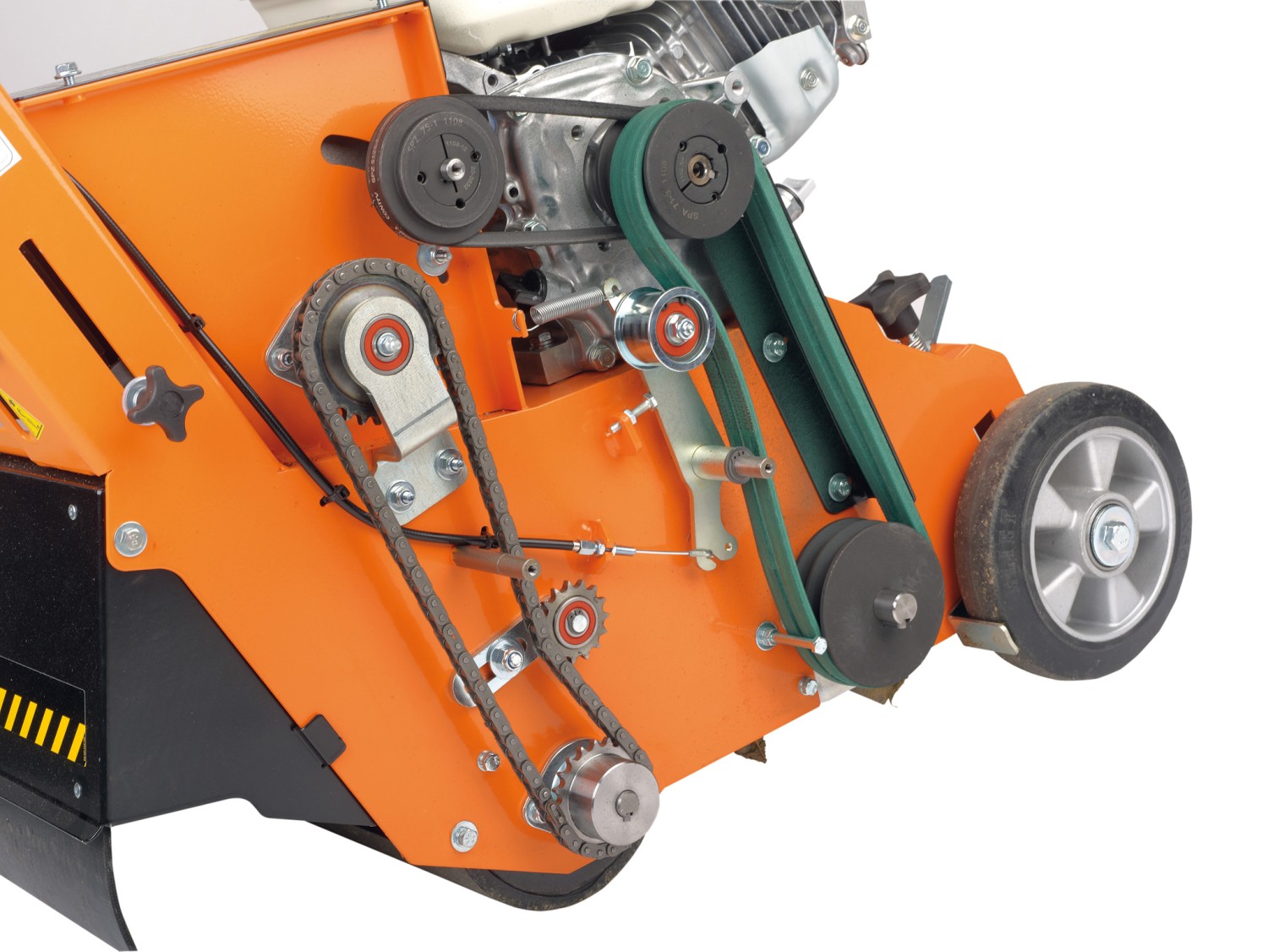 Selbstfahrer-Vertikutierer von Eliet: Eliet E550ZR DC, Bild 9 Gewerbliche Werkzeuge Eliet E550ZR DC im Test, Bild 9