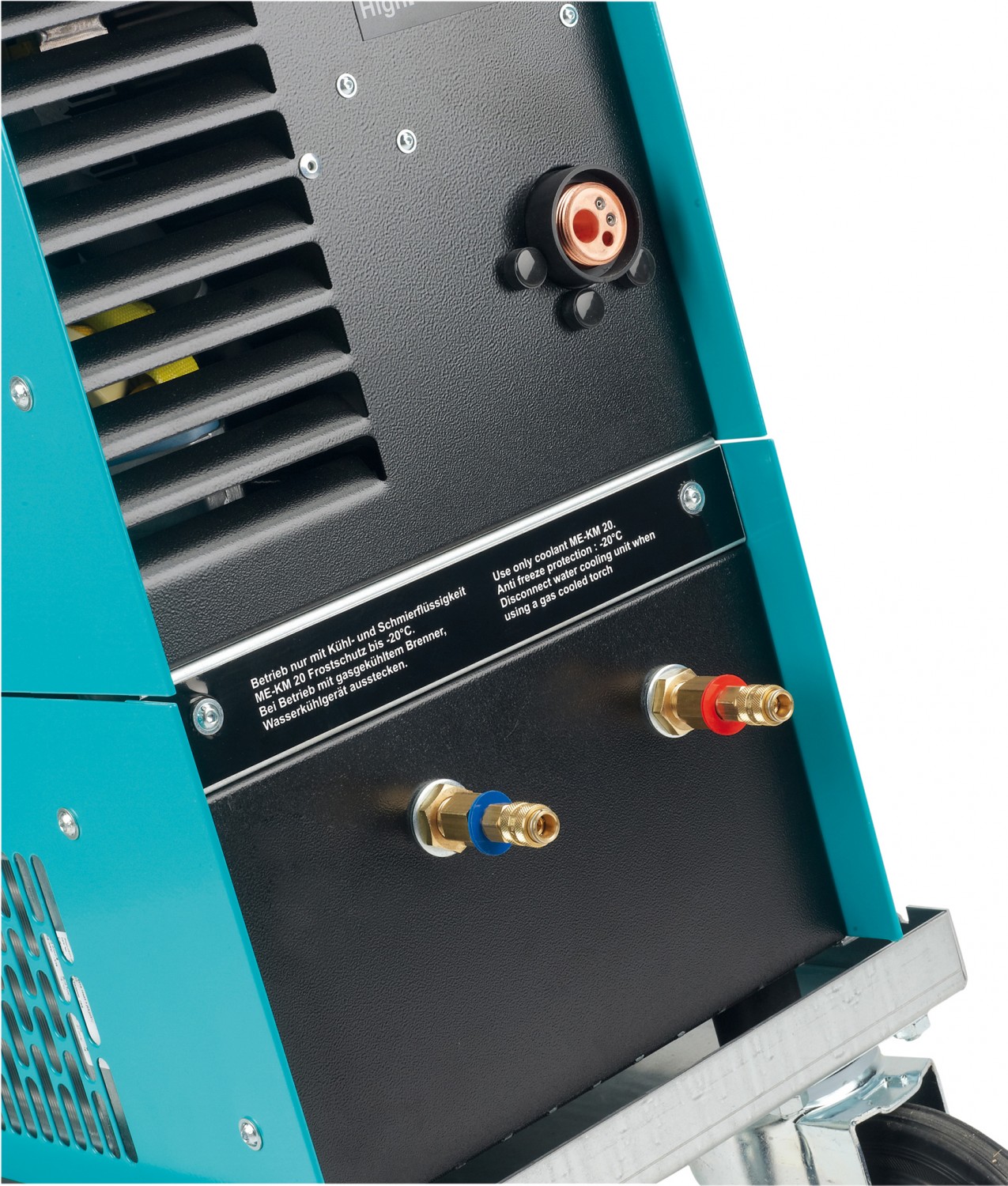 Der Schweißstar in der Werkstatt: Merkle HighPULSE touch 350 mit Wasserkühlgerät WK301 und Transportwagen TW112, Bild 2 Gewerbliche Werkzeuge Merkle HighPULSE touch 350 mit Wasserkühlgerät WK301 und Transportwagen TW112 im Test, Bild 2
