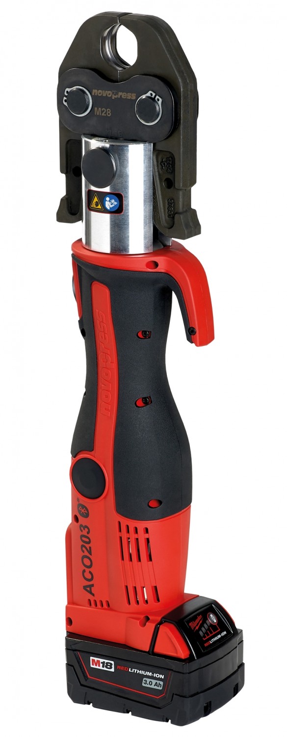Akku-Rohrfitting-Presse ACO403 von Novopress: Novopress ACO403, Bild 7 Gewerbliche Werkzeuge Novopress ACO403 im Test, Bild 7