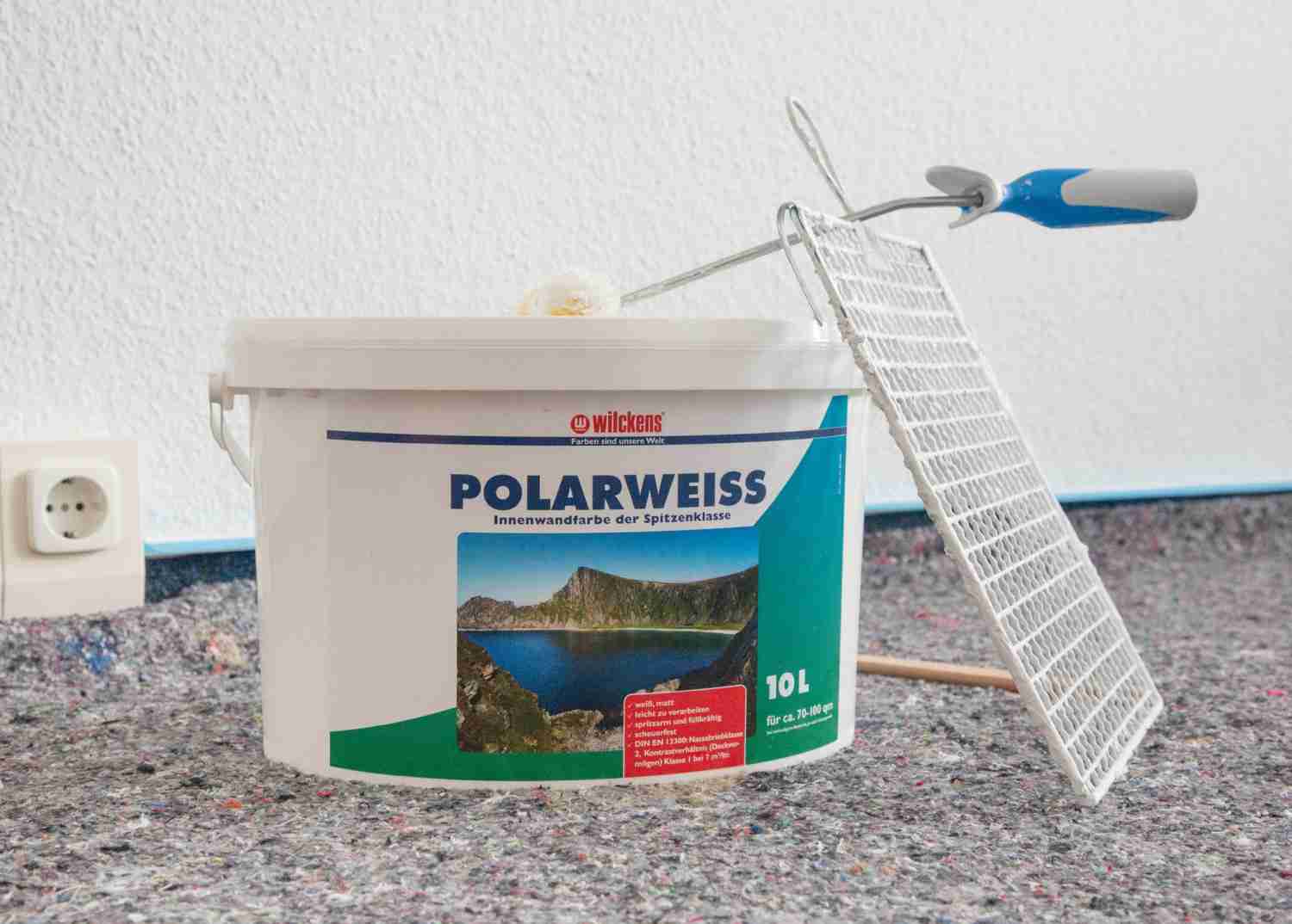 sehr Extra Innenfarben-Wand - Polarweiss im Test gut - Wilckens