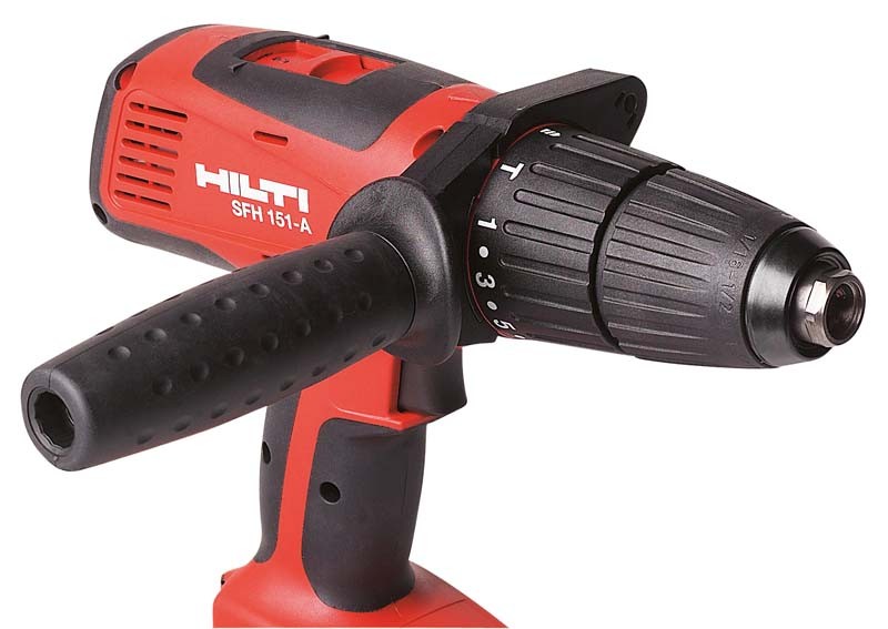 Kraftpaket: Hilti Akkuschlagbohrschrauber SFH 151-A, Bild 3 Akku Schlagbohrmaschinen Hilti Akkuschlagbohrschrauber SFH 151-A im Test, Bild 3