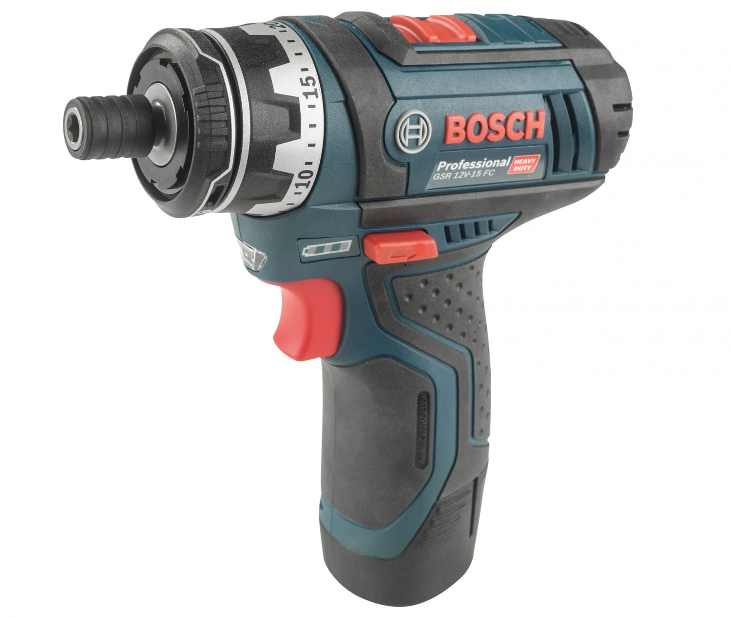 Der Trick mit dem Click: Bosch GSR 12V-15 FC Professional, Bild 2 Akku-Schrauber Bosch GSR 12V-15 FC Professional im Test, Bild 2