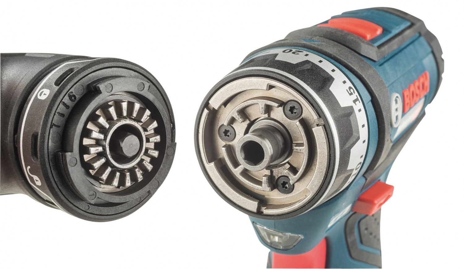 Der Trick mit dem Click: Bosch GSR 12V-15 FC Professional, Bild 9 Akku-Schrauber Bosch GSR 12V-15 FC Professional im Test, Bild 9
