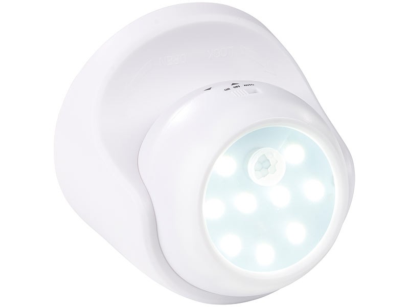 Das Überall-Licht: Luminea Kabelloser LED-Strahler (NX9384), Bild 3 Beleuchtung Luminea Kabelloser LED-Strahler (NX9384) im Test, Bild 3