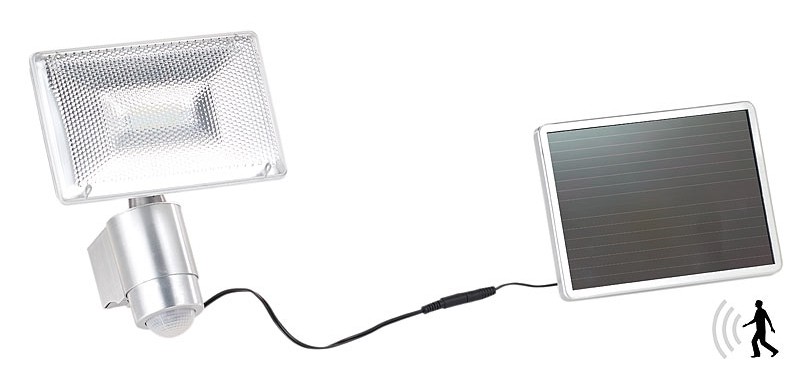 Kostenlos ins Rampenlicht: Luminea Solar-LED-Strahler 10W, Bild 9 Beleuchtung Luminea Solar-LED-Strahler 10W im Test, Bild 9