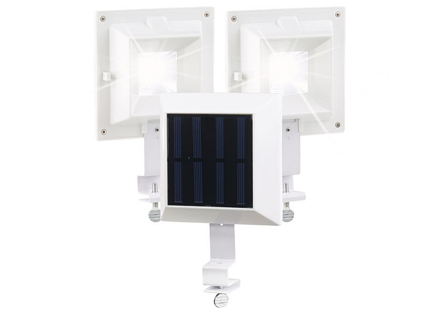 Auf der Sonnenseite: LUNARTEC 3er-Set Solar-LED-Dachrinnenleuchten, Bild 3 Beleuchtung LUNARTEC 3er-Set Solar-LED-Dachrinnenleuchten im Test, Bild 3