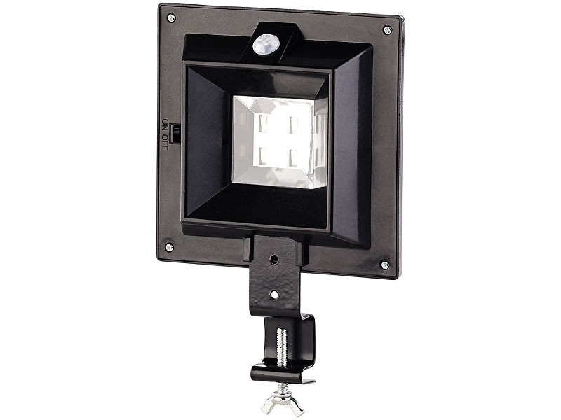 Erhellend bei Bedarf: LUNARTEC 3er-Set Solar-LED-Dachrinnenleuchten mit PIR-Sensor, Bild 5 Beleuchtung LUNARTEC 3er-Set Solar-LED-Dachrinnenleuchten mit PIR-Sensor im Test, Bild 5