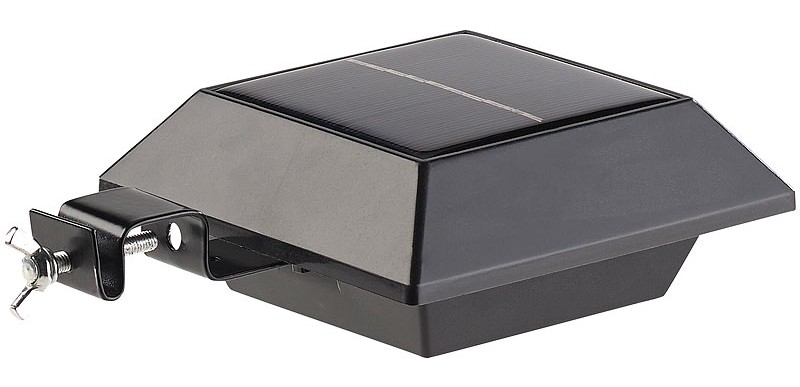 Erhellend bei Bedarf: LUNARTEC 3er-Set Solar-LED-Dachrinnenleuchten mit PIR-Sensor, Bild 6 Beleuchtung LUNARTEC 3er-Set Solar-LED-Dachrinnenleuchten mit PIR-Sensor im Test, Bild 6