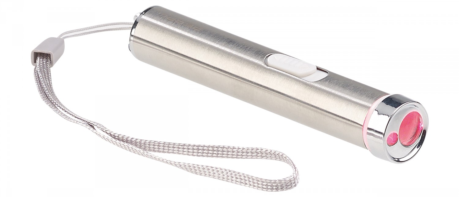 Immer dabei: Pearl 2in1 LED-Taschenlampe & Laserpointer, Bild 4 Beleuchtung Pearl 2in1 LED-Taschenlampe & Laserpointer im Test, Bild 4