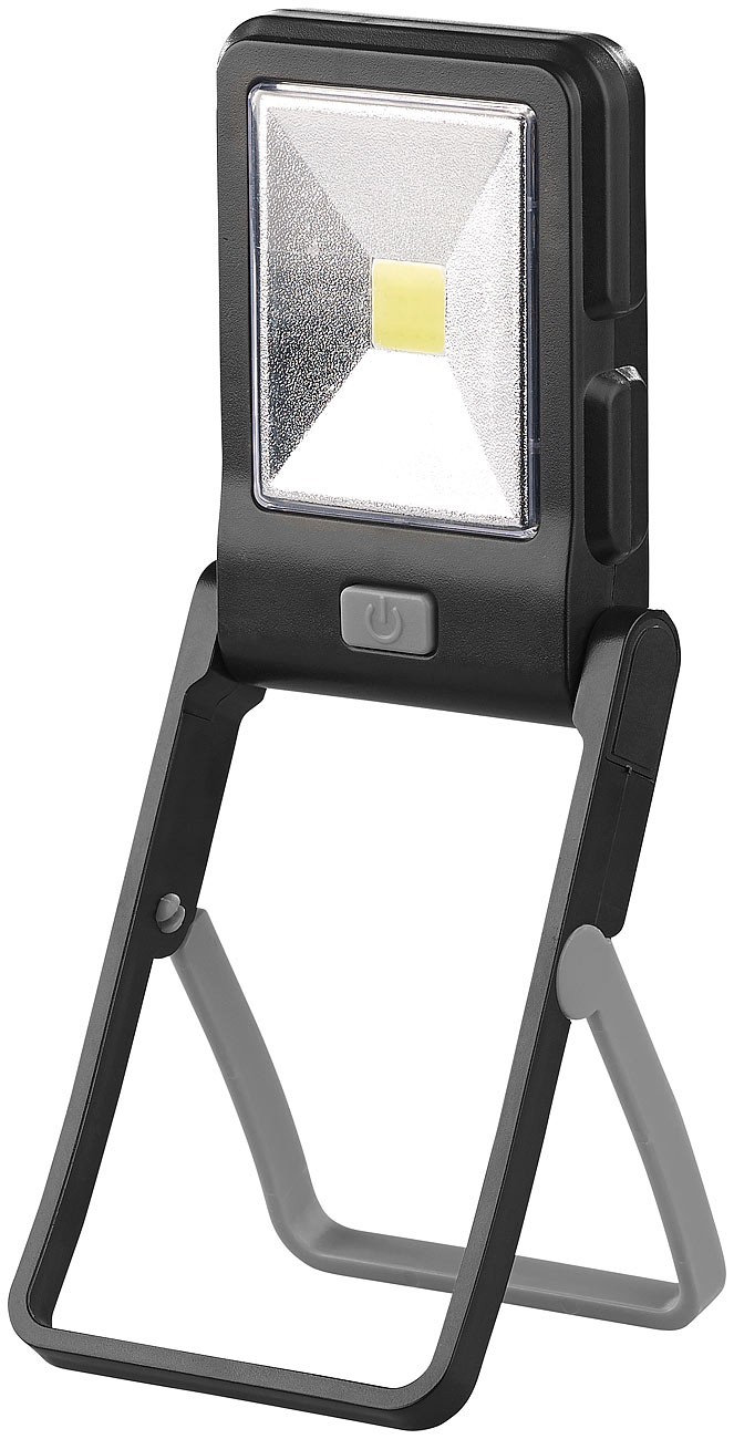 Mini Baustrahler für Zuhause: Pearl LED-Arbeitsleuchte im Baustrahler Design, Bild 2 Beleuchtung Pearl LED-Arbeitsleuchte im Baustrahler Design im Test, Bild 2