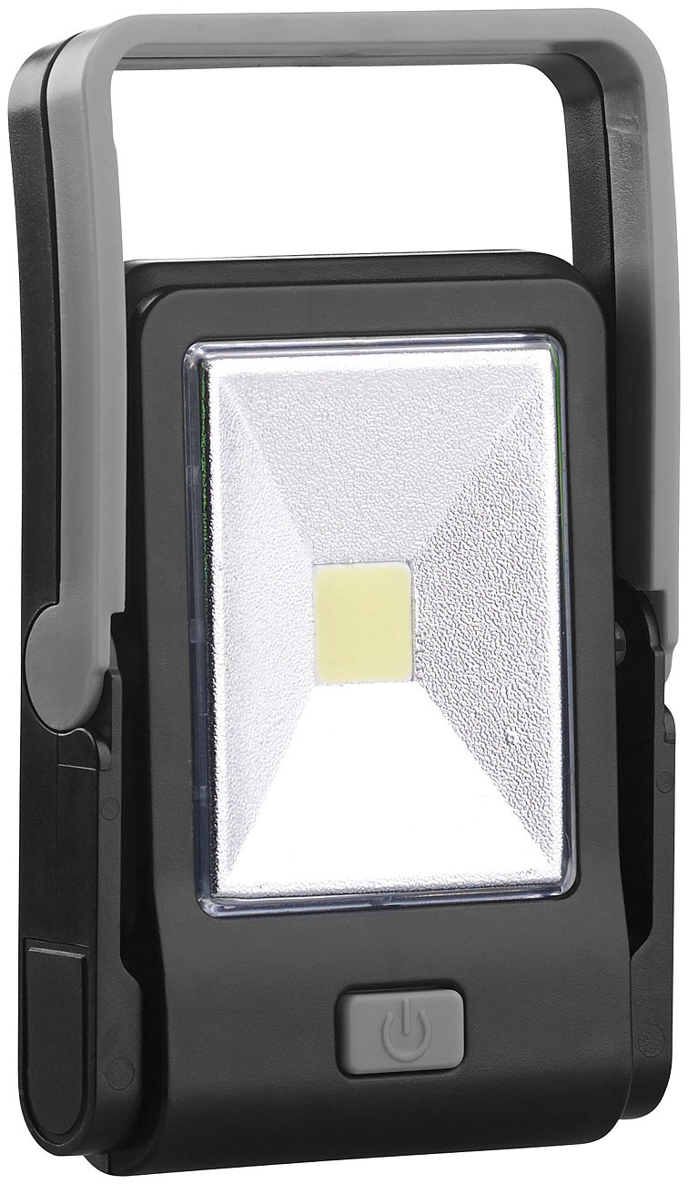 Mini Baustrahler für Zuhause: Pearl LED-Arbeitsleuchte im Baustrahler Design, Bild 4 Beleuchtung Pearl LED-Arbeitsleuchte im Baustrahler Design im Test, Bild 4