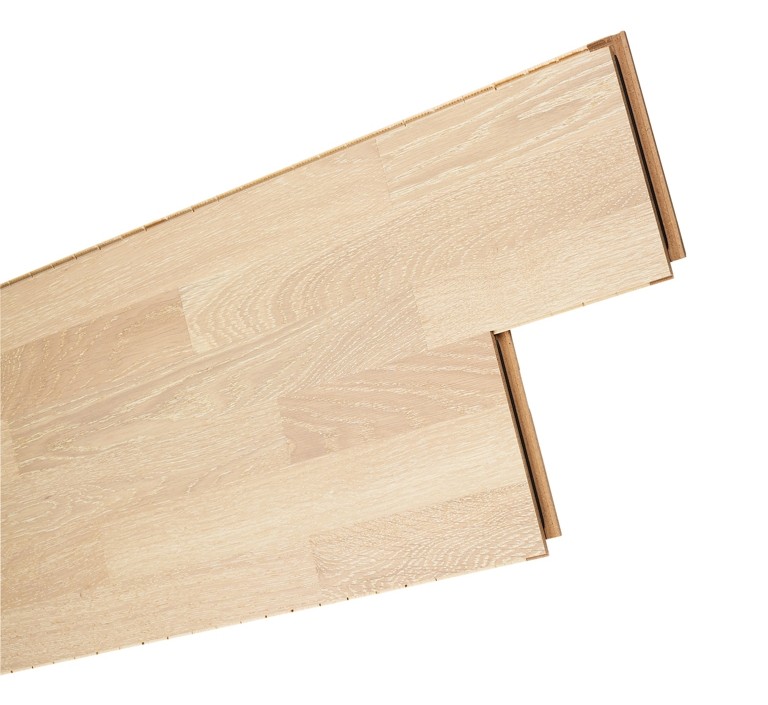 Test Bodenbeläge-Holz-Parkett - Haro NL Schiffsboden 3-Stab TC Eiche