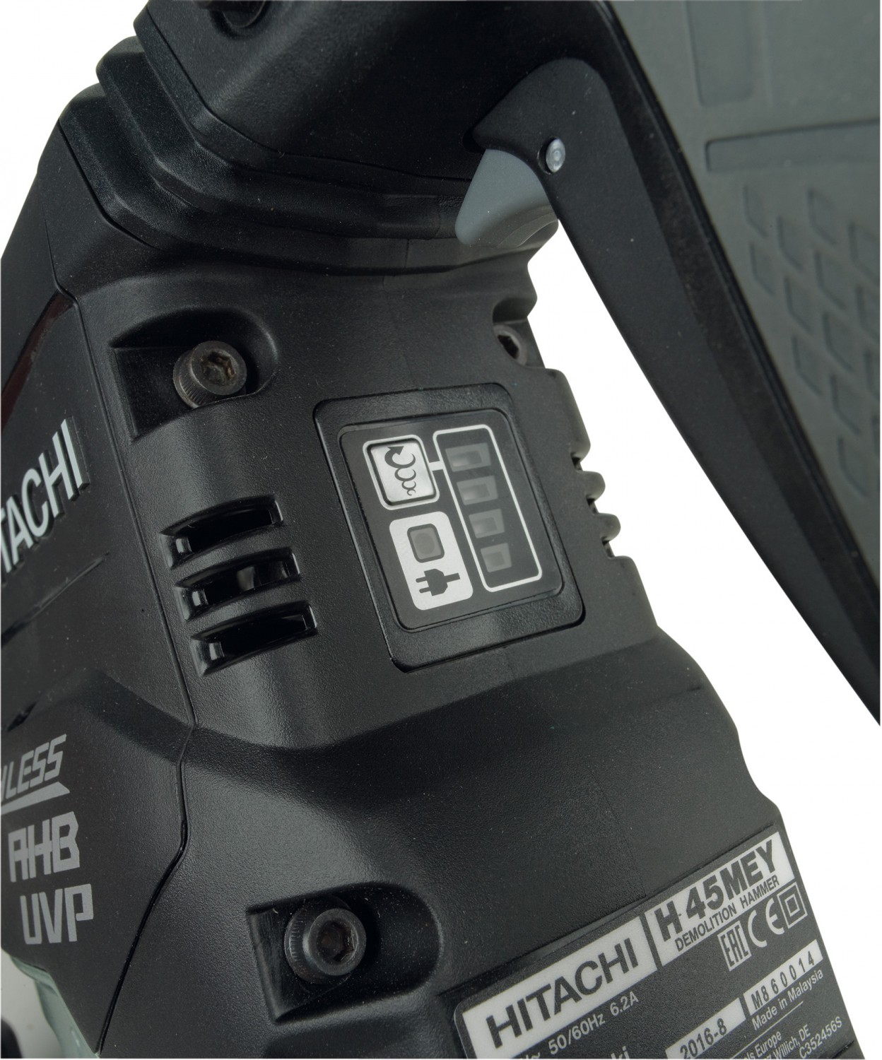 Von zart bis hart: Hitachi H45MEY, Bild 5 Bohr- und Meißelhämmer Hitachi H45MEY im Test, Bild 5