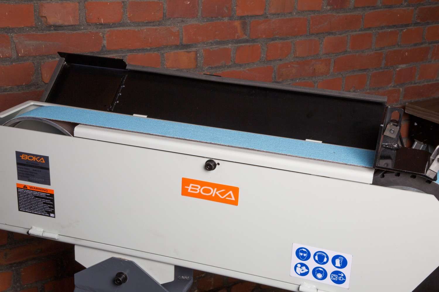 Bandschleifer Netzbetrieb Boka Tools Band-Schleifmaschine BG-3 im Test, Bild 6