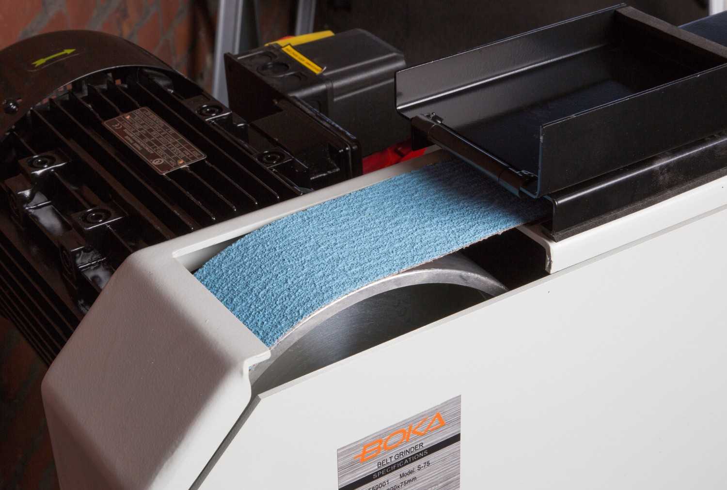 Bandschleifer Netzbetrieb Boka Tools Band-Schleifmaschine BG-3 im Test, Bild 7