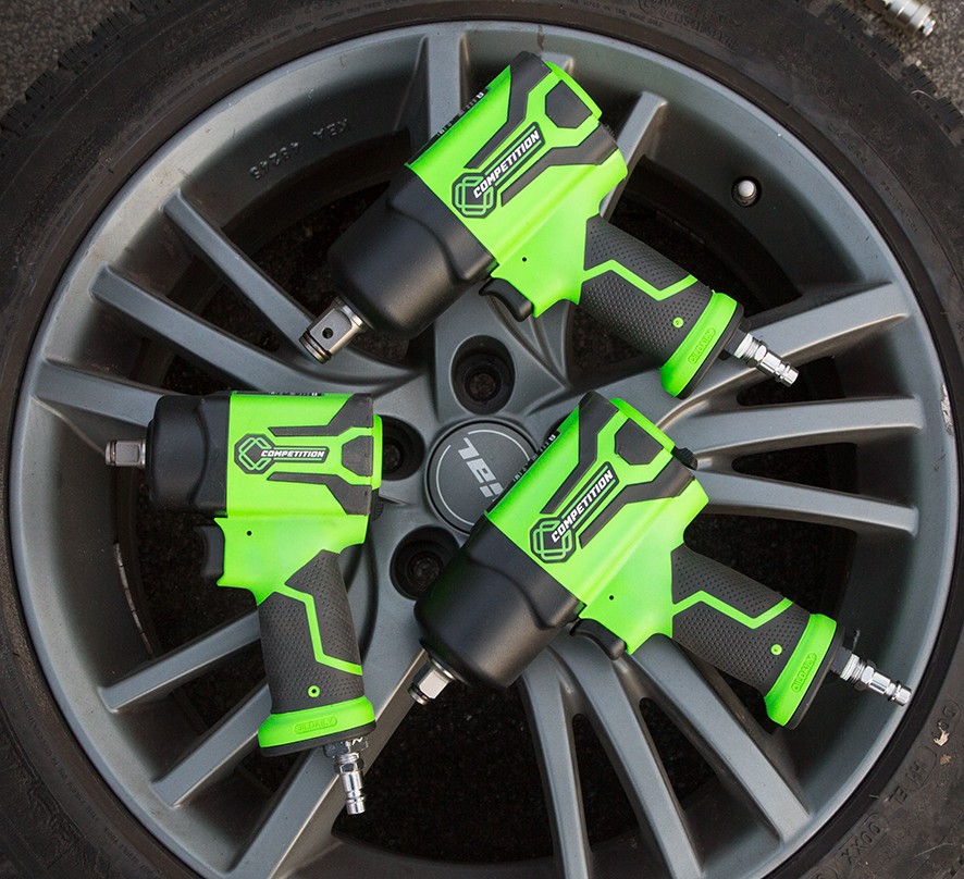 Akku-Schlagschrauber Competition by KS Tools ½“ Mini-Schlagschrauber 512.0030, Competition by KS Tools ½“ Druckluft-Schlagschrauber 512.0020, Competition by KS Tools 3/4“ Druckluft-Schlagschrauber 512.0035 im Test , Bild 5