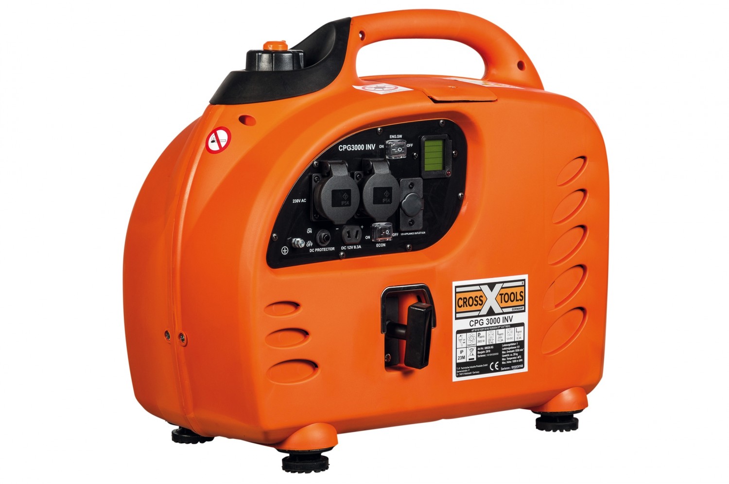 Stromerzeuger CPG 3000 INV von Crosstools: Crosstools CPG 3000 INV, Bild 1 Generatoren Crosstools CPG 3000 INV im Test, Bild 1