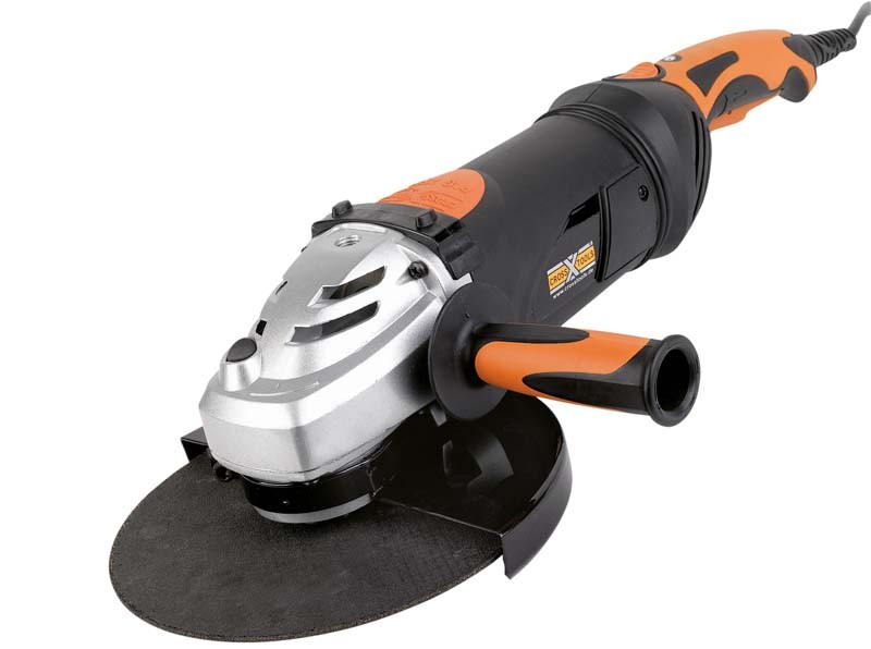 Der richtige Dreh: Crosstools Schwingungsgedämpfter 230 mm Winkelschleifer PAG 230-2600 ESI, Bild 1 Trennschleifer Crosstools Schwingungsgedämpfter 230 mm Winkelschleifer PAG 230-2600 ESI im Test, Bild 1