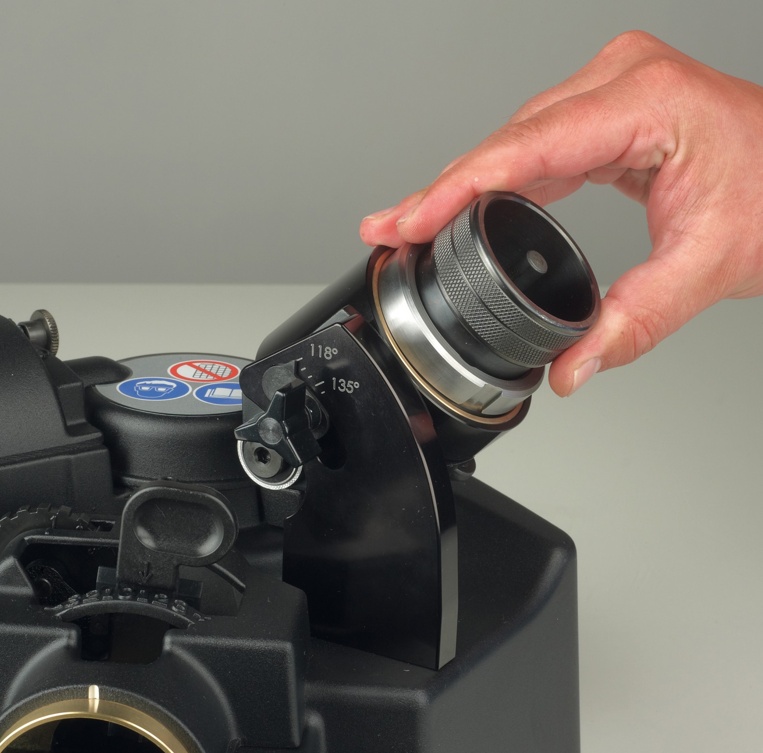 Scharf gemacht: Darex V-391 Drill Sharpener, Bild 6 Schleifen Darex V-391 Drill Sharpener im Test, Bild 6