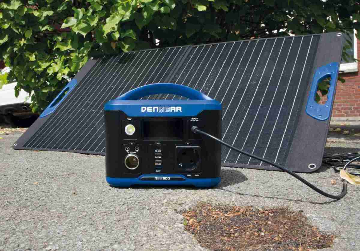 Sonstiges Haustechnik Denqbar Solarmodul DQ-0341, Denqbar Tragbare Power Station mit Inverter NQB 300 im Test , Bild 1