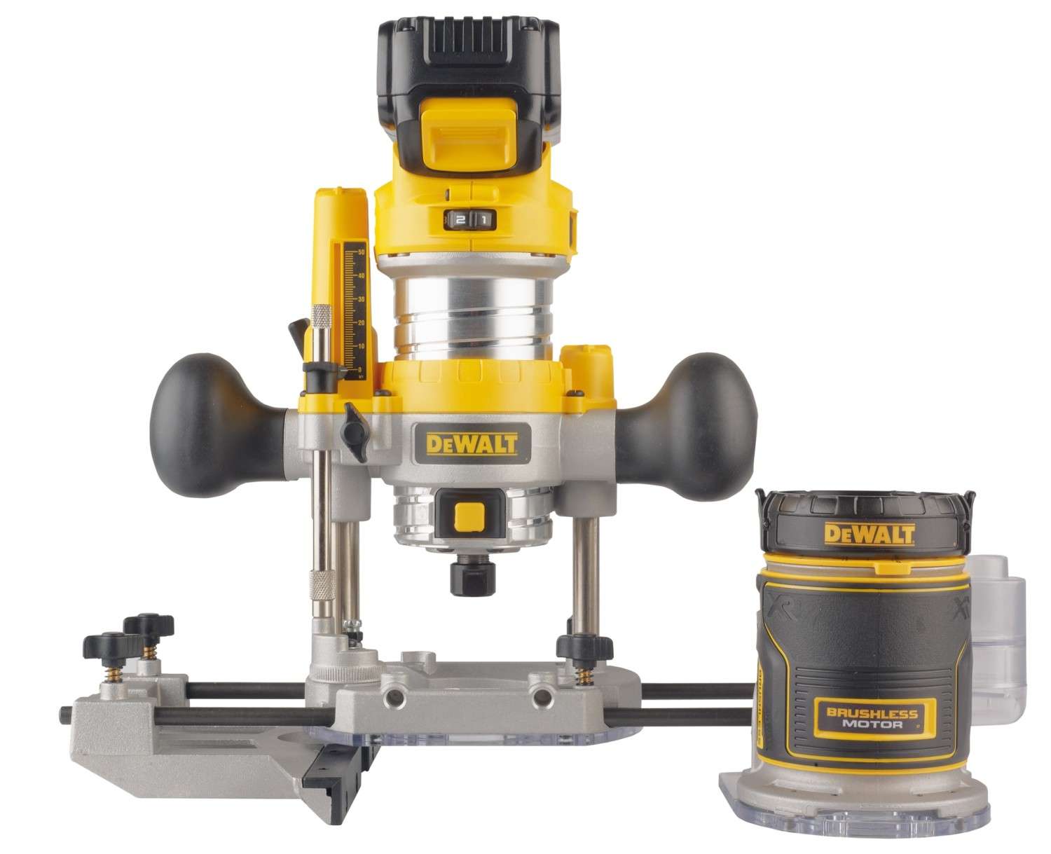 Akku-Kantenfräse DeWalt DCW604NT im Test, Bild 18