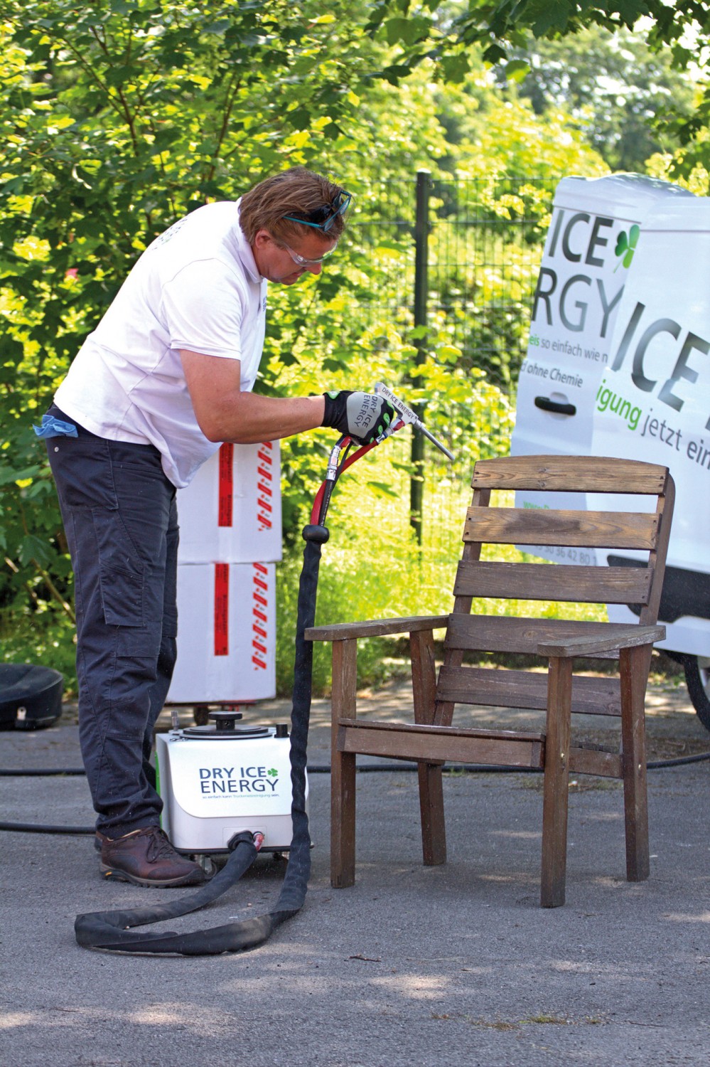 Gewerbliche Werkzeuge Dry Ice Energy Champ Vario im Test, Bild 5