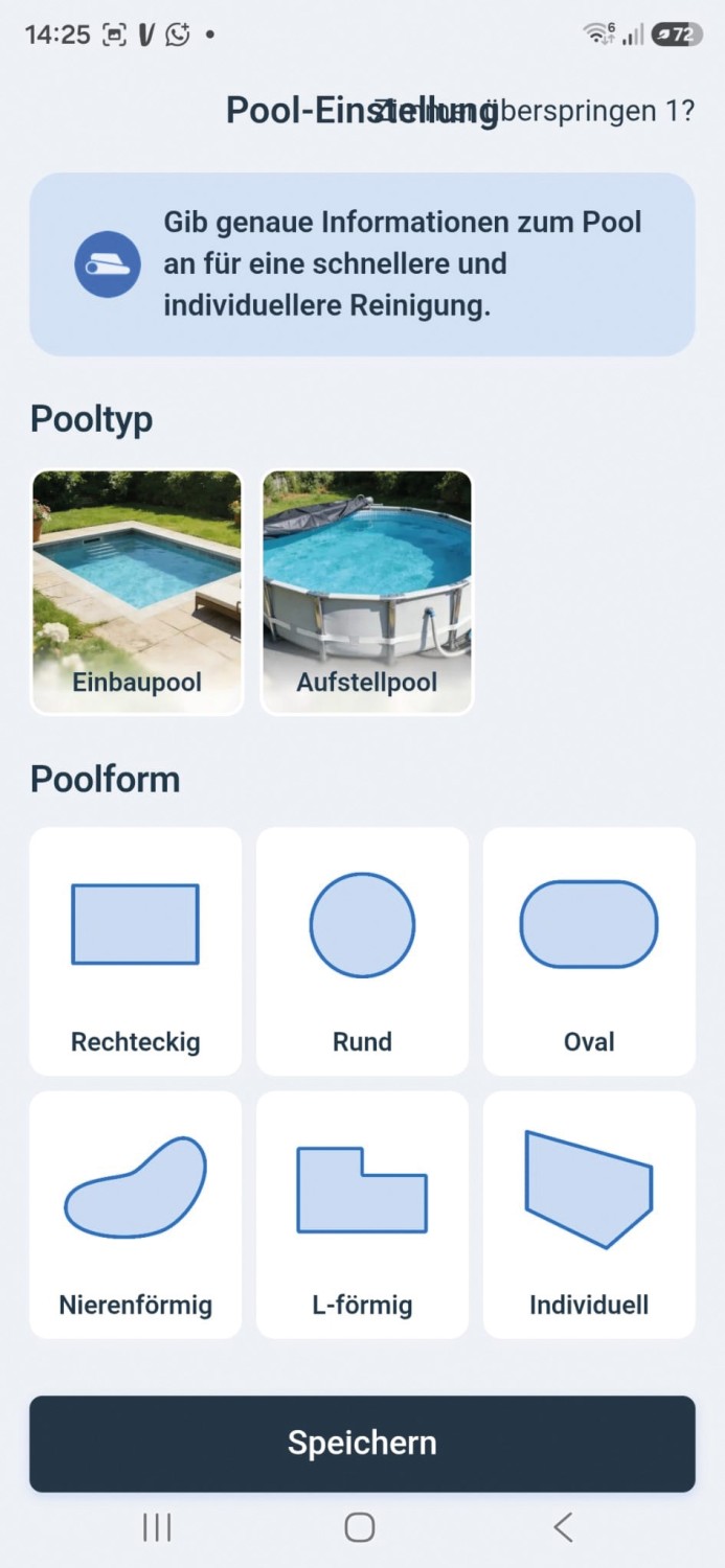 Smarte Poolreinigung zum fairen Preis: Ecovacs Ultramarine P1 Akku-Poolroboter, Bild 5 Pool Roboter Ecovacs Ultramarine P1 Akku-Poolroboter im Test, Bild 5