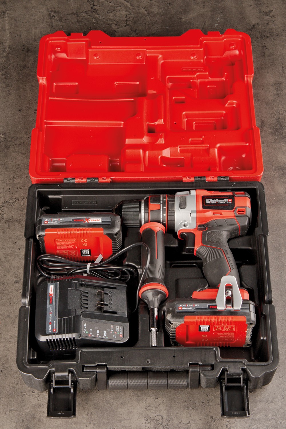 TE-CD 18 Li-i BL von Einhell: Einhell TE-CD 18 Li-i BL, Bild 3 Akku-Schrauber Einhell TE-CD 18 Li-i BL im Test, Bild 3